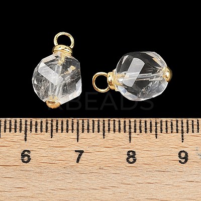 Natural Quartz Crystal Pendants KK-B157-41A-01-1