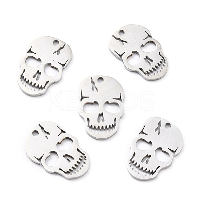 Non-Tarnish 201 Stainless Steel Charms STAS-D176-02P-1