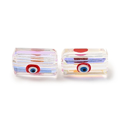 Transparent Glass Beads GLAA-F121-03-1