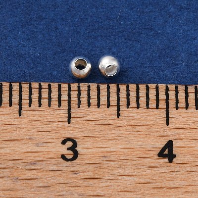 Tibetan Style Brass Spacer Beads KK-WH0063-09S-1