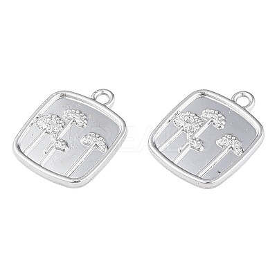 Rack Plating Alloy Pendant X-PALLOY-N175-02P-1