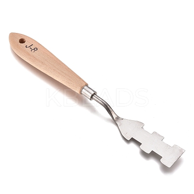 Stainless Steel Paints Palette Scraper Spatula Knives TOOL-L006-17-1