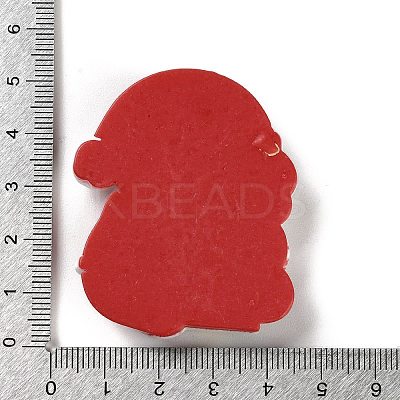 Christmas Theme Opaque Resin Cabochons LS-RESI-F053-A03-1