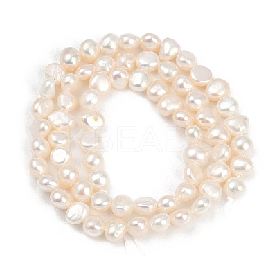 Natural Cultured Freshwater Pearl Beads Strands PEAR-P064-19E-12A-1