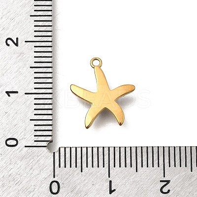 304 Stainless Steel Micro Pave Cubic Zirconia Pendants STAS-Z160-01G-01C-1