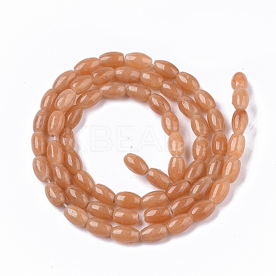 Natural Red Aventurine Beads Strands X-G-S364-018B-1