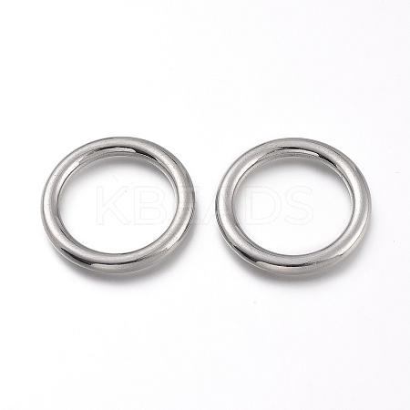 Tarnish Resistant 304 Stainless Steel Linking Rings LS-STAS-H120-10P-B-1