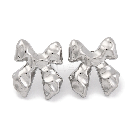 Non-Tarnish 304 Stainless Steel Stud Earrings EJEW-H013-29P-1