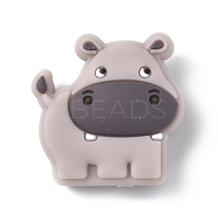 Food Grade Eco-Friendly Silicone Focal Beads SIL-E007-01F-01-1