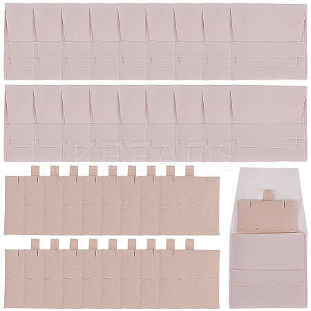 20Pcs Microfiber Jewelry Envelope Pouches ABAG-SP0001-47A-1