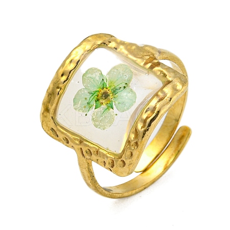 Brass Adjustable Rings for Women RJEW-G265-10G-B01-1