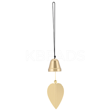 Brass Bell Pendants HJEW-WH20816-010G-B-1
