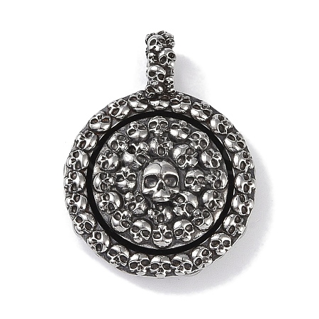 Viking 316 Surgical Stainless Steel Rotatable Pendants STAS-E212-02AS-03-1