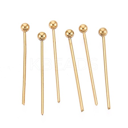 304 Stainless Steel Head Pins STAS-T065-18mm-20G-1