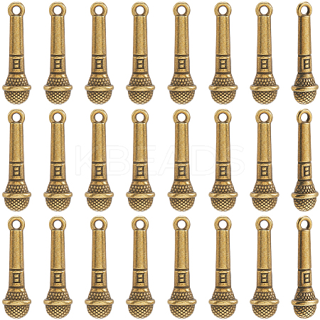 60Pcs Tibetan Style Zinc Alloy Pendants FIND-SC0016-31AB-1