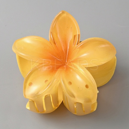 Opaque Plastic Claw Hair Clips for Woman Girls Thick Hair PHAR-WH0017-09E-1