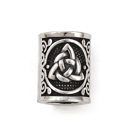 Viking 304 Stainless Steel European Beads STAS-Z171-05AS-1