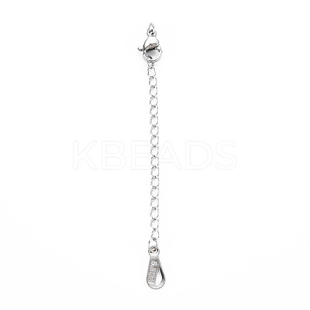 Tarnish Resistant 304 Stainless Steel Chain Extender LS-STAS-N088-40P-1