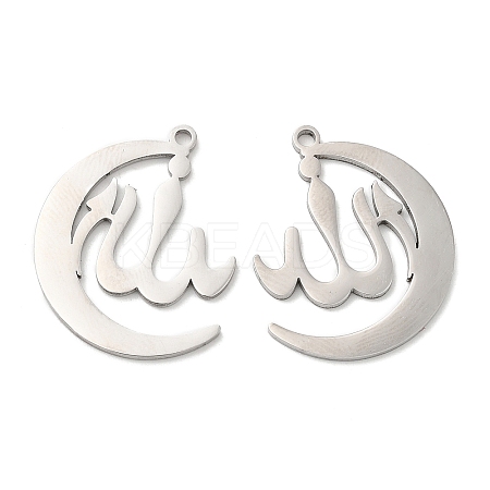 Non-Tarnish 304 Stainless Steel Pendants STAS-Z041-35P-1
