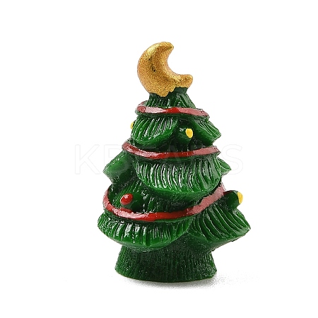 Christmas Resin Figurine Statues DJEW-M018-02E-1