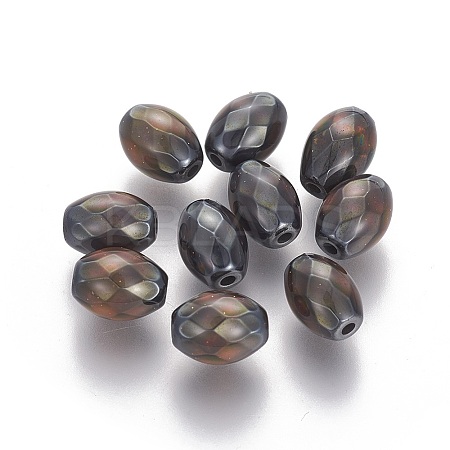 Non-magnetic Synthetic Hematite Beads G-L506-01B-1