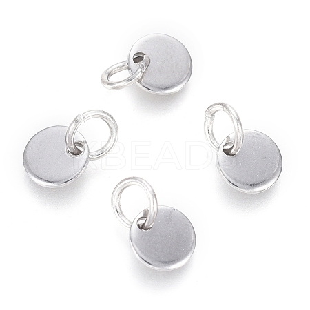 Non-Tarnish 304 Stainless Steel Charms EJEW-L238-03A-P-1