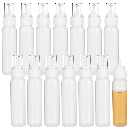 30Pcs Plastic Empty Refillable Squeeze Bottles AJEW-BC0008-92A-1