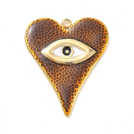 304 Stainless Steel Enamel Pendants STAS-F360-16G-02-1