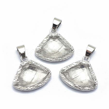 Natural Quartz Crystal Pendants G-O176C-05P-1