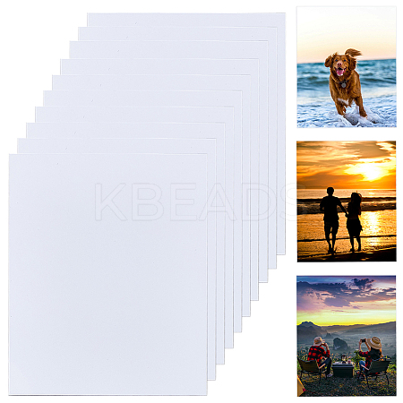 Aluminum Heat Transfer Picture Plate AJEW-DC0002-04B-1