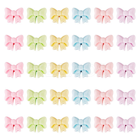 30Pcs Opaque Resin Decoden Cabochons RESI-TADJ0001-13A-1