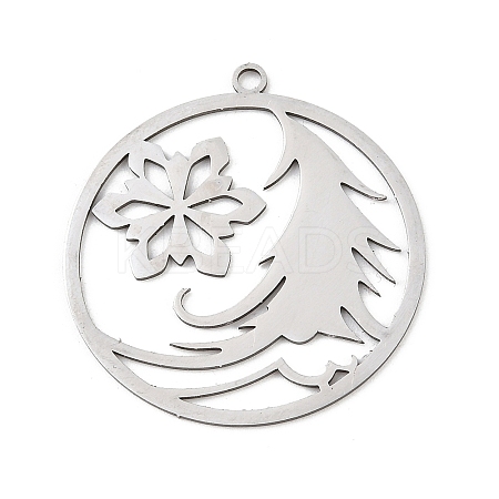 Christmas 201 Stainless Steel Pendants STAS-C156-01K-P-1