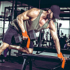 2 Pairs 2 Colors Barbell Dumbbell Wrist Strap AJEW-HY0001-50-7