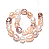 Natural Cultured Freshwater Pearl Beads Strands PEAR-N014-06G-2