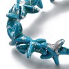 Synthetic Turquoise Dyed Beads Strands G-P507-04O-2
