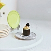 Spray Printed Alloy Plates Miniature Ornaments LS-PW-WG8112A-01-2