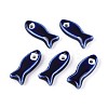 Handmade Porcelain Ceramic Beads PORC-T134-01G-1