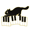 Black Cat Enamel Pin MUSI-PW0001-52B-1