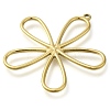 Ion Plating(IP) 304 Stainless Steel Pendants X-STAS-I310-07G-2