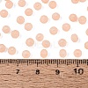 FGB Frosted Transparent Glass Seed Beads SEED-N013-04A-04-4