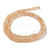 Imitation Jade Glass Beads Strands EGLA-A034-T2mm-MB23-3