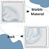 Marble Pattern Porcelain Wax Seal Mats AJEW-WH20007-82B-01-5