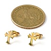 304 Stainless Steel Micro Pave Cubic Zirconia Stud Earrings Kits For Women EJEW-B112-01G-01-5
