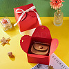 10Sets Square Paper Gift Boxes CON-TA0001-11C-4