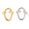 201 Stainless Steel Finger Ring RJEW-E063-49-M-1