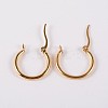 Ring 304 Stainless Steel Hoop Earrings X-EJEW-P040-21-A-2