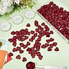 200Pcs Heart Sealing Wax Particles DIY-CP0009-29-4