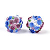 Handmade Lampwork Beads Strands LAMP-N021-015A-14-4