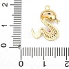 Brass Micro Pave Cubic Zirconia Pendants KK-A240-24G-3