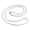 Tarnish Resistant 304 Stainless Steel Necklaces NJEW-E080-17P-1